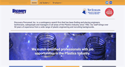 Desktop Screenshot of discoverypersonnel.com